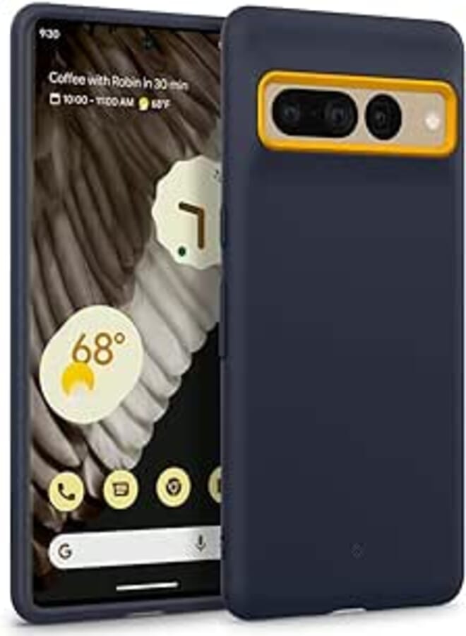 جراب Caseology Nano Pop متوافق مع هاتف Google Pixel 7 Pro - أزرق توتي كحلي